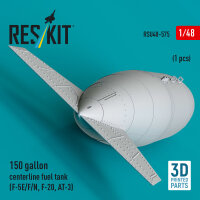 150 gallon centerline fuel tank (F-5E/F/N, F-20, AT-3) (1...