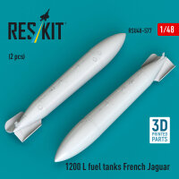 1200 L fuel tanks French Jaguar (2 pcs) (3D Printed)