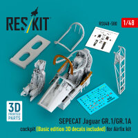 SEPECAT Jaguar GR.1/GR.1A cockpit (Basic edition 3D...