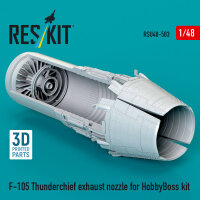 F-105 Thunderchief exhaust nozzle for HobbyBoss kit (3D...