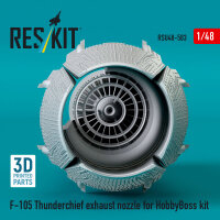 F-105 Thunderchief exhaust nozzle for HobbyBoss kit (3D...