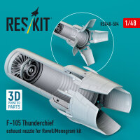 F-105 Thunderchief exhaust nozzle for Revell/Monogram kit...