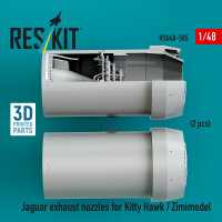 Jaguar exhaust nozzles for Kitty Hawk / Zimimodel (3D...