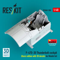 P-47D-30 Thunderbolt cockpit (Basic edition with 3D...