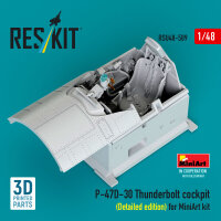 P-47D-30 Thunderbolt cockpit (Detailed edition) for...