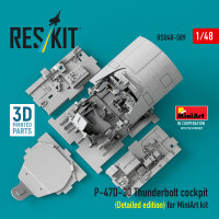 P-47D-30 Thunderbolt cockpit (Detailed edition) for...