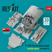 P-47M Thunderbolt cockpit (Detailed edition) for MiniArt...