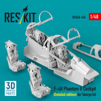 F-4B Phantom II Cockpit (Detailed edition) (3D Printed)...