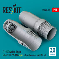 F?15E Strike Eagle late (F100-PW-229) open exhaust...