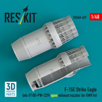 F?15E Strike Eagle late (F100-PW-229) open exhaust...