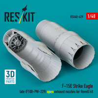 F?15E Strike Eagle late (F100-PW-229) open exhaust...