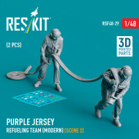 Purple jersey refueling team (modern) (scene 2) (2 pcs)...