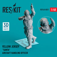 Yellow jersey Santa Aircraft Handling Officer (1 pcs) (3D...