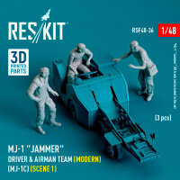 MJ-1 Jammer Driver & airman team (Modern) (MJ-1C)...