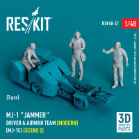 MJ-1 Jammer Driver & airman team (Modern) (MJ-1C)...