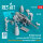 British Aircraft mechanics with SUU-23 20mm gun pod (open & close gun bay) on on transport trolley (scene 1) (3 pcs) (3D Printed)