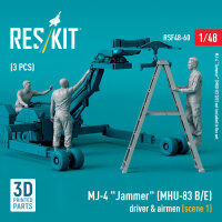 MJ-4 Jammer (MHU-83 B/E) driver & airmen (scene 1) (3...