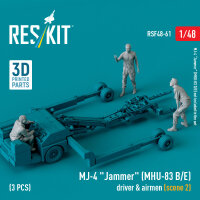 MJ-4 Jammer (MHU-83 B/E) driver & airmen (scene 2) (3...