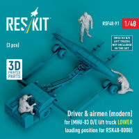 Driver & airmen (modern) (3 pcs) (MHU-83 D/E lift...