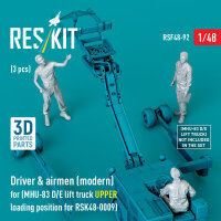 Driver & airmen (modern) (3 pcs) (MHU-83 D/E lift...