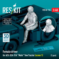 Female driver for A/S-32A-31A Mule Tow Tractor (scene 2)...