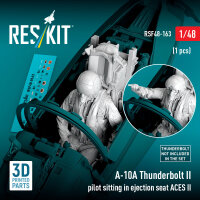 A-10A Thunderbolt II pilot sitting in ejection seat ACES...