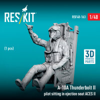 A-10A Thunderbolt II pilot sitting in ejection seat ACES II (1 pcs) (3D Printed)