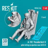 A-10C Thunderbolt II pilot sitting in ejection seat ACES...
