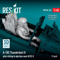 A-10C Thunderbolt II pilot sitting in ejection seat ACES...