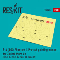 F-4 (J,S) Phantom II Pre-cut painting masks for...