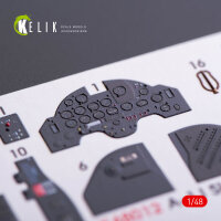 A-1J Skyraider interior 3D decals for Tamiya kit
