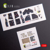 A-1J Skyraider interior 3D decals for Tamiya kit