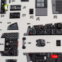 F-4B interior 3D decals for Tamiya kit