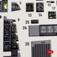 F-4B interior 3D decals for Tamiya kit