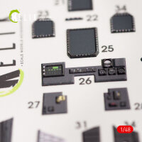 EA-18G Growler interior 3D decals for MENG kit