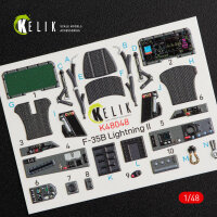F-35B Lightning II interior 3D decals for Kitty Hawk /...