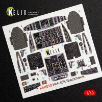 MH-60K Black Hawk interior 3D decals for Italeri kit 2666