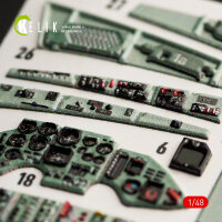 SU-27UB Flanker interior 3D decals for GWH kit