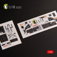 JASDF F-2A interior 3D decals for Hasegawa kit