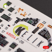 JASDF F-2B interior 3D decals for Hasegawa kit