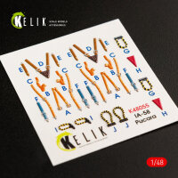 IA-58 Pucara interior 3D decals for Kinetic kit