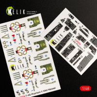 F-4G interior 3D decals for Meng kit