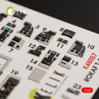 T-50 ROKAF interior 3D decals for Academy kit