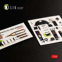 F4U-1A Corsair interior 3D decals for Tamiya kit