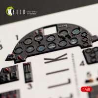 F4U-1A Corsair interior 3D decals for Tamiya kit