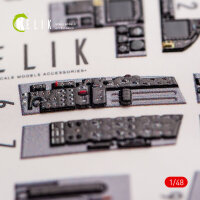 F-18C Hornet interior 3D decals for Hasegawa kit