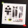 F-18C Hornet interior 3D decals for Hasegawa kit