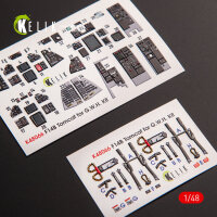 F-14B Tomcat interior 3D decals for GWH kit