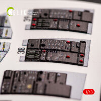 F-14A Tomcat late interior 3D decals for Tamiya kit
