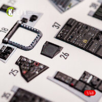 F-14A Tomcat late interior 3D decals for Tamiya kit